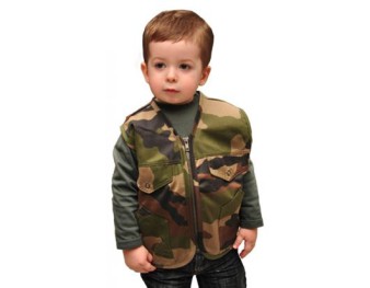 veste camouflage enfant